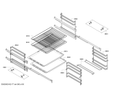 Схема №6 HBL73B550F с изображением Фронтальное стекло для духового шкафа Bosch 00688069