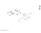Схема №6 HBA30B560C с изображением Панель управления для плиты (духовки) Bosch 00670976
