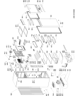 Схема №1 WTV45972 NFC IX с изображением Корпусная деталь для холодильника Whirlpool 481010493123