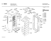Схема №2 0705304541 GSA3010 с изображением Панель для холодильной камеры Bosch 00118034