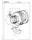 Схема №11 EW105160 с изображением Корпус диспенсера для стиралки Bosch 00099147