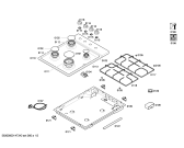 Схема №2 OCA553 с изображением Столешница для плиты (духовки) Bosch 00249477