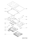 Схема №1 9BRKPI6001A с изображением Затычка для электропечи Whirlpool 481010577778