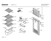 Схема №3 CK255300 с изображением Поднос для холодильной камеры Bosch 00366325