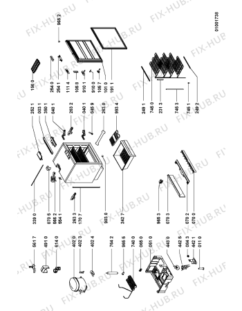 Схема №1 AFB82336 (F090656) с изображением Наставление для холодильника Indesit C00346711