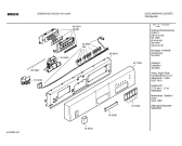 Схема №6 SGS46A42EU Economic Star с изображением Передняя панель для посудомоечной машины Bosch 00437363