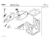 Схема №4 HBN2150AU с изображением Нагревательный элемент гриля для плиты (духовки) Bosch 00363383
