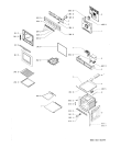 Схема №1 AKL 381/WH с изображением Панель для электропечи Whirlpool 481945358096