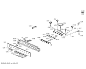 Схема №5 HSG738257I с изображением Рассекатель горелки для плиты (духовки) Bosch 00627384