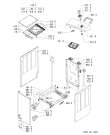 Схема №2 TS 4057 с изображением Модуль (плата) для стиралки Whirlpool 480111104605