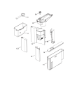 Схема №4 MCH103Q (F084361) с изображением Подрешетка для кофеварки (кофемашины) Indesit C00305333