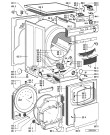 Схема №1 AWZ 430-HK с изображением Декоративная панель для электросушки Whirlpool 481245219181