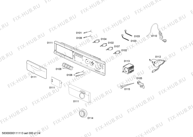 Схема №4 LFA086N10J EVOLUTION 4 PR с изображением Мотор для стиральной машины Bosch 00142273