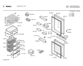 Схема №3 KGU3101 с изображением Передняя панель для холодильника Bosch 00288708