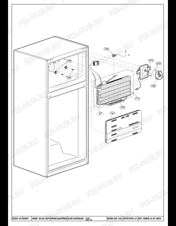 Схема №5 BEKO DNE 45080 (7209548713) с изображением Крышечка для холодильника Beko 4246630400