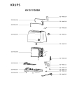 Схема №1 KH151110/9BA с изображением Переключатель для тостера (фритюрницы) Krups SS-986261