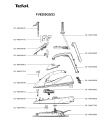 Схема №1 FV8216Z0/23 с изображением Рукоятка для электроутюга Tefal CS-00098040