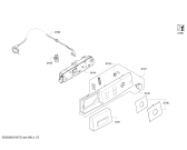 Схема №5 WTE86304BY с изображением Панель управления для электросушки Bosch 00678062