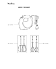 Схема №1 ABM11181/6WQ с изображением Электромотор для блендера (миксера) Moulinex SS-193497