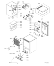 Схема №1 ARC0501 (F091196) с изображением Часть корпуса для холодильника Indesit C00328066
