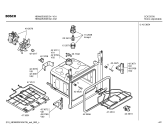 Схема №4 HBN42S350E Horno bosch ind.mltf_basc.inox.reloj et с изображением Передняя часть корпуса для духового шкафа Bosch 00441131