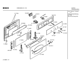 Схема №4 HBN3060EU с изображением Фронтальное стекло для плиты (духовки) Bosch 00216955