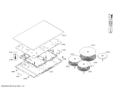 Схема №2 PVS851FC1E с изображением Стеклокерамика для духового шкафа Bosch 00715805
