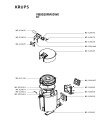 Схема №2 VB5120FR/3W0 с изображением Микромодуль для дозатора напитков Krups MS-621420