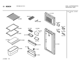 Схема №3 KSV2021GB с изображением Дверь для холодильной камеры Bosch 00216136