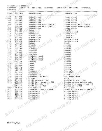 Схема №12 EB875110 с изображением Уголок для плиты (духовки) Bosch 00323587