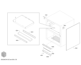 Схема №6 T24UR800DP с изображением Монтажный набор для плиты (духовки) Bosch 12012716