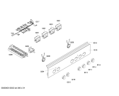 Схема №4 HLN122050X с изображением Ручка переключателя для плиты (духовки) Bosch 00606560