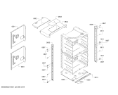 Схема №9 POD302RW, Thermador с изображением Внешняя дверь для духового шкафа Bosch 00777935