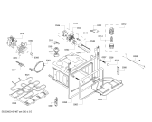 Схема №5 HBA74R251E H.BO.PY.L3D.IN.GLASS.B2/.X.E3_COT/ с изображением Панель управления для плиты (духовки) Bosch 00740194