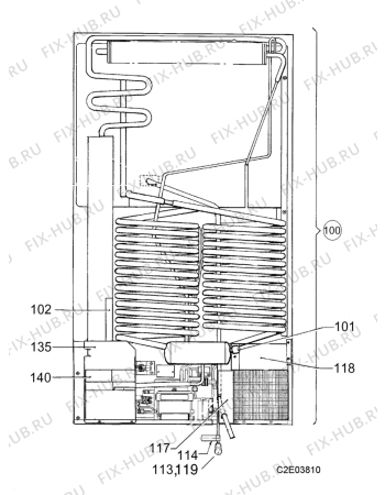 Взрыв-схема холодильника Dometic RM1282 - Схема узла C20 Cold, User manual E