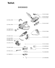 Схема №1 GV8330E0/23 с изображением Рукоятка для электроутюга Tefal CS-00112631