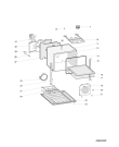 Схема №3 I5GMH6AGAU (F085400) с изображением Обшивка для плиты (духовки) Indesit C00304827