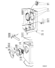 Схема №2 AWG 255 с изображением Уплотнение Whirlpool 482240440361