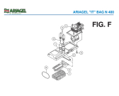 Схема №8 BAGN 400 с изображением Панель для кондиционера DELONGHI 710044