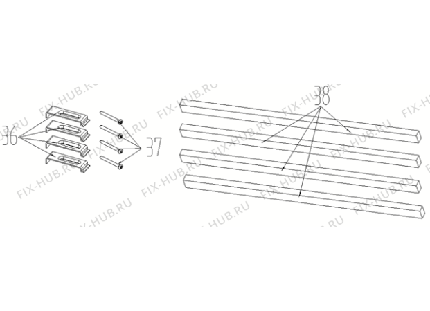 Взрыв-схема плиты (духовки) Gorenje G64X(440401, XFS640F-A1) - Схема узла 03