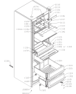 Схема №4 R6192FBK (496125, HS3869F) с изображением Дверь для холодильника Gorenje 496380