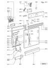 Схема №2 GSI 5511 SW с изображением Панель для посудомоечной машины Whirlpool 481245373445