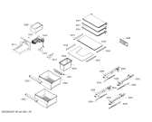 Схема №6 T24IF900SP, Thermador с изображением Вставная полка для холодильной камеры Bosch 00776759