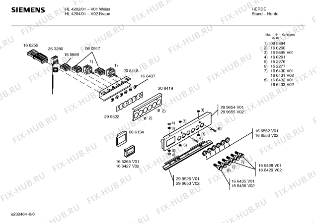 Схема №6 EU9602UW с изображением Ручка установки времени для плиты (духовки) Siemens 00166252