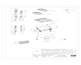 Схема №9 CSE 52110 GW (7786988307) с изображением Часть корпуса для духового шкафа Beko 419321007